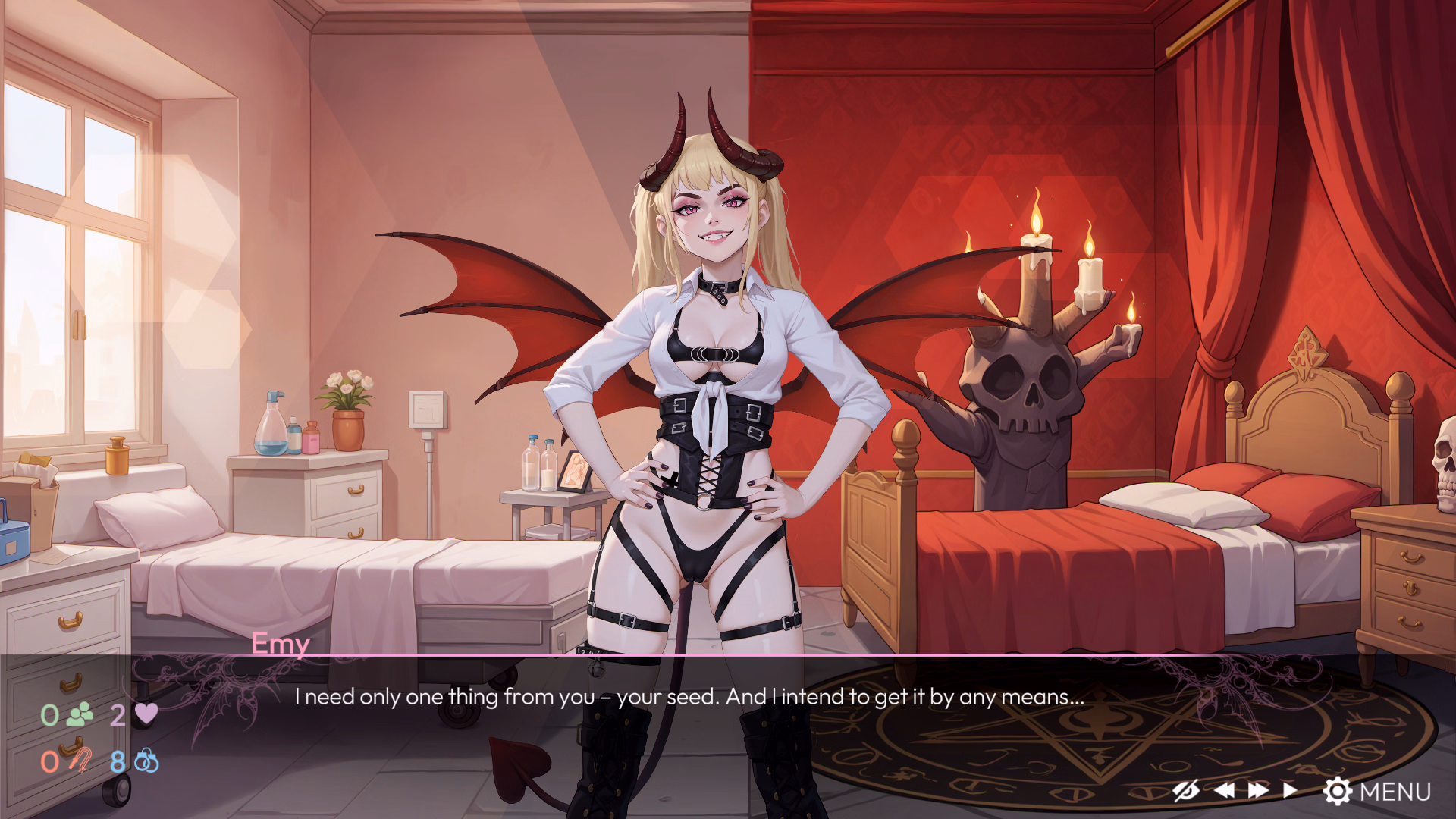 VN Unity Completed EmyLiveShow Origins: Emy the Vampire Queen [Final] [Team Emily]