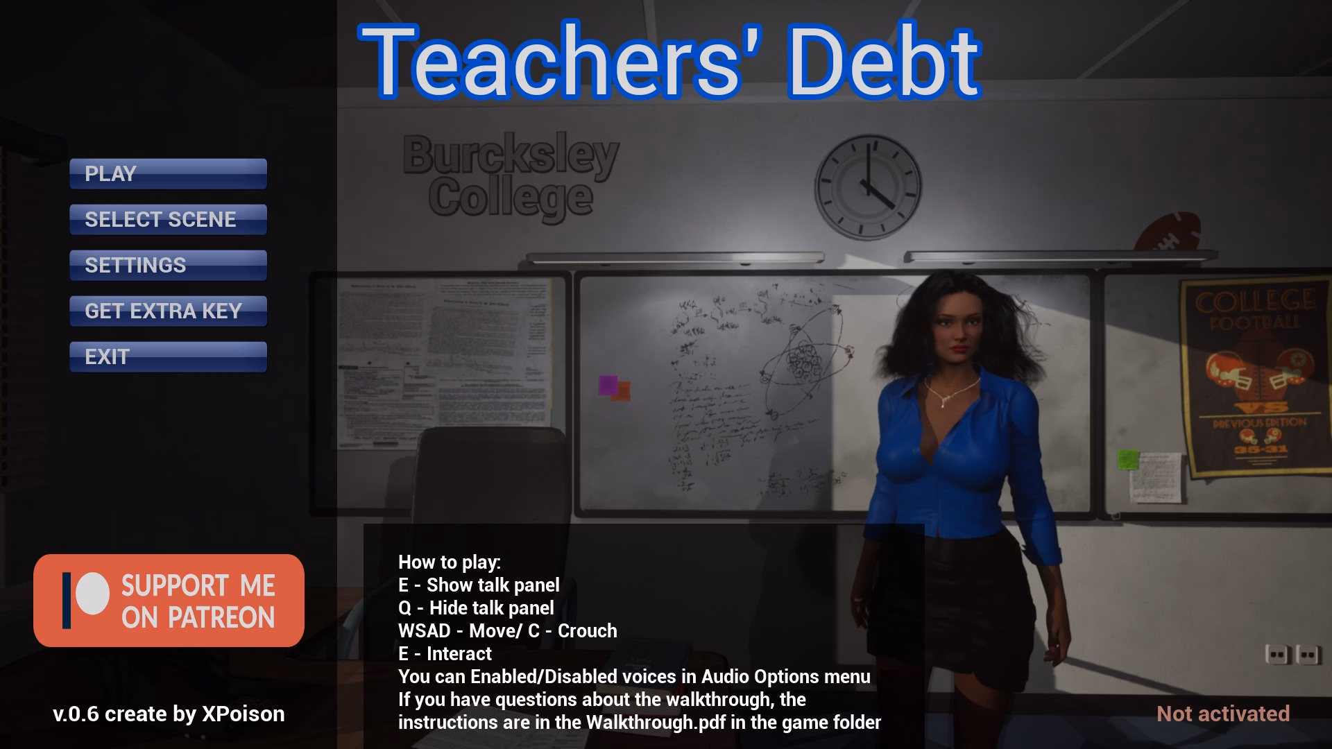 Unreal Engine Abandoned Teacher's Debt [v0.6d] [XPoison] download