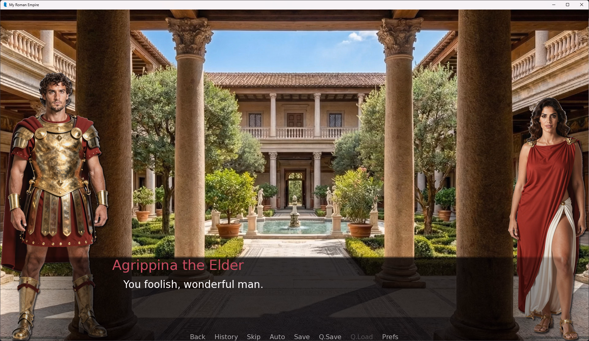 VN Ren'Py My Roman Empire [v0.02.23] [Tiki_Games]