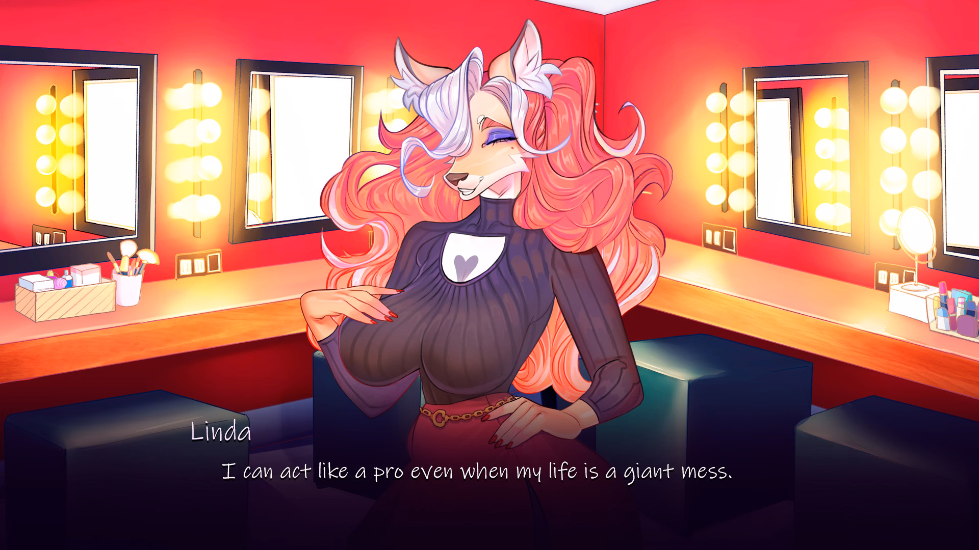 VN Ren'Py Completed Furry Superstar [v1.0] [Dirty Fox Games]