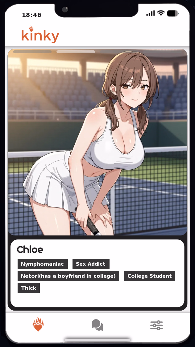 Ren'Py Kinky Phone - Swipe to Seduce [v1.0] [Sugar & Sin Games]