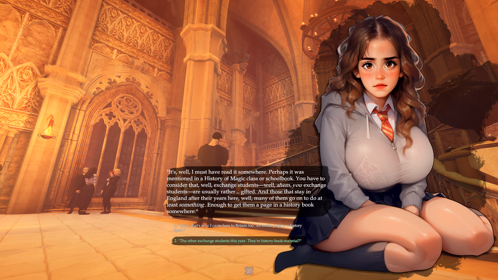 Unity Wizard School Exchange Student [v0.8.85] [Blue Witch Games]