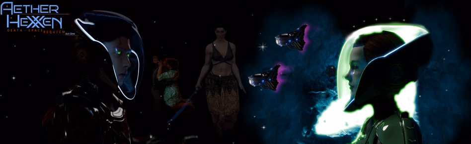 VN Ren'Py Aether HeXXen- Death-Space Requiem Act1 [v0.1] [irkinterAction] download