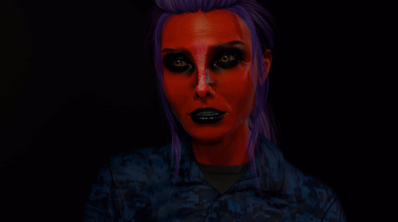 VN Ren'Py Aether HeXXen- Death-Space Requiem Act1 [v0.1] [irkinterAction]