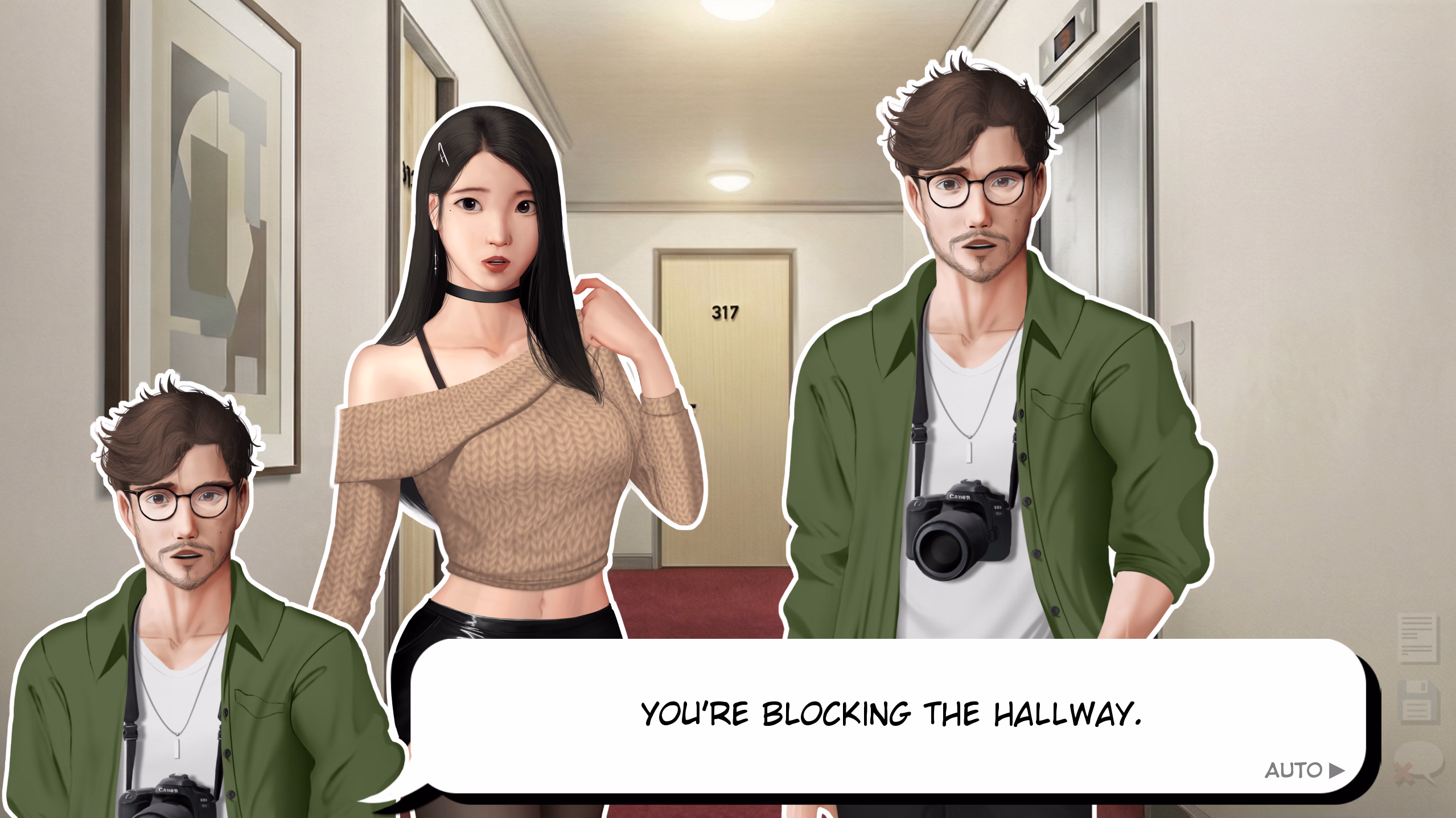 VN Ren'Py Cinderella's Glass Collar [v0.11.1] [Little Glass Interactive]
