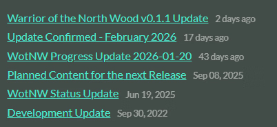 Others Warrior of the North Wood [v0.1.1] [CarolineTheWoof]