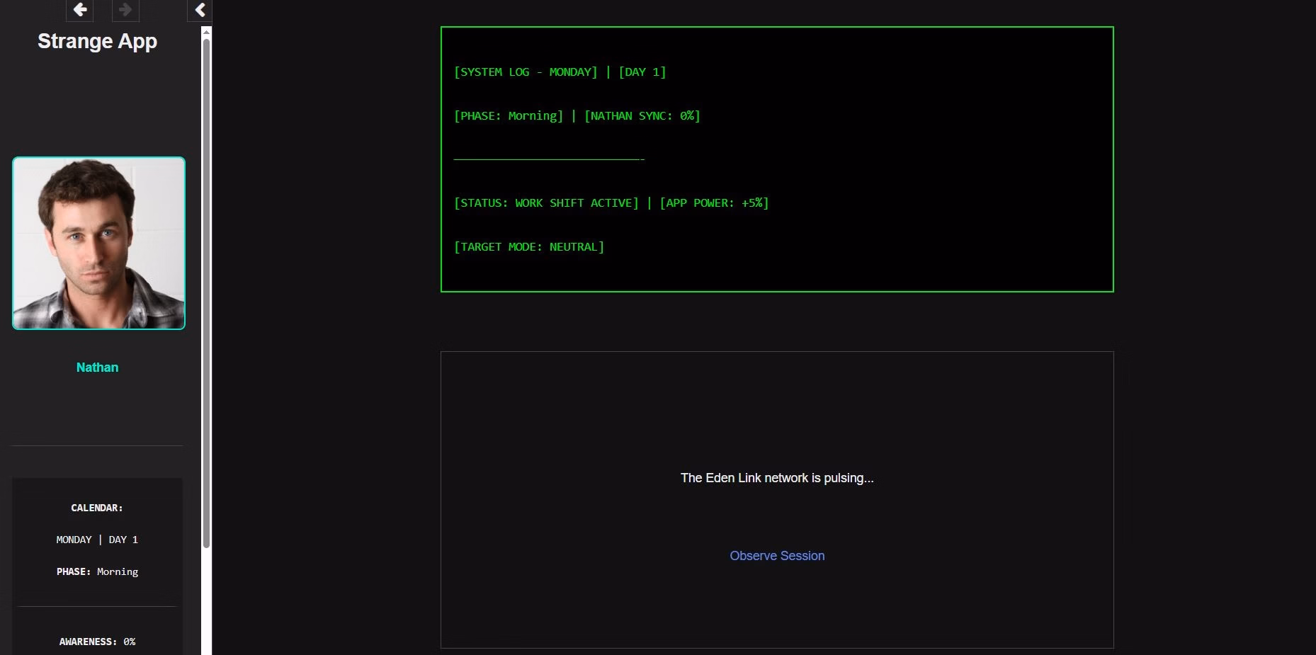 VN HTML Strange App [v1.1] [Aulus]