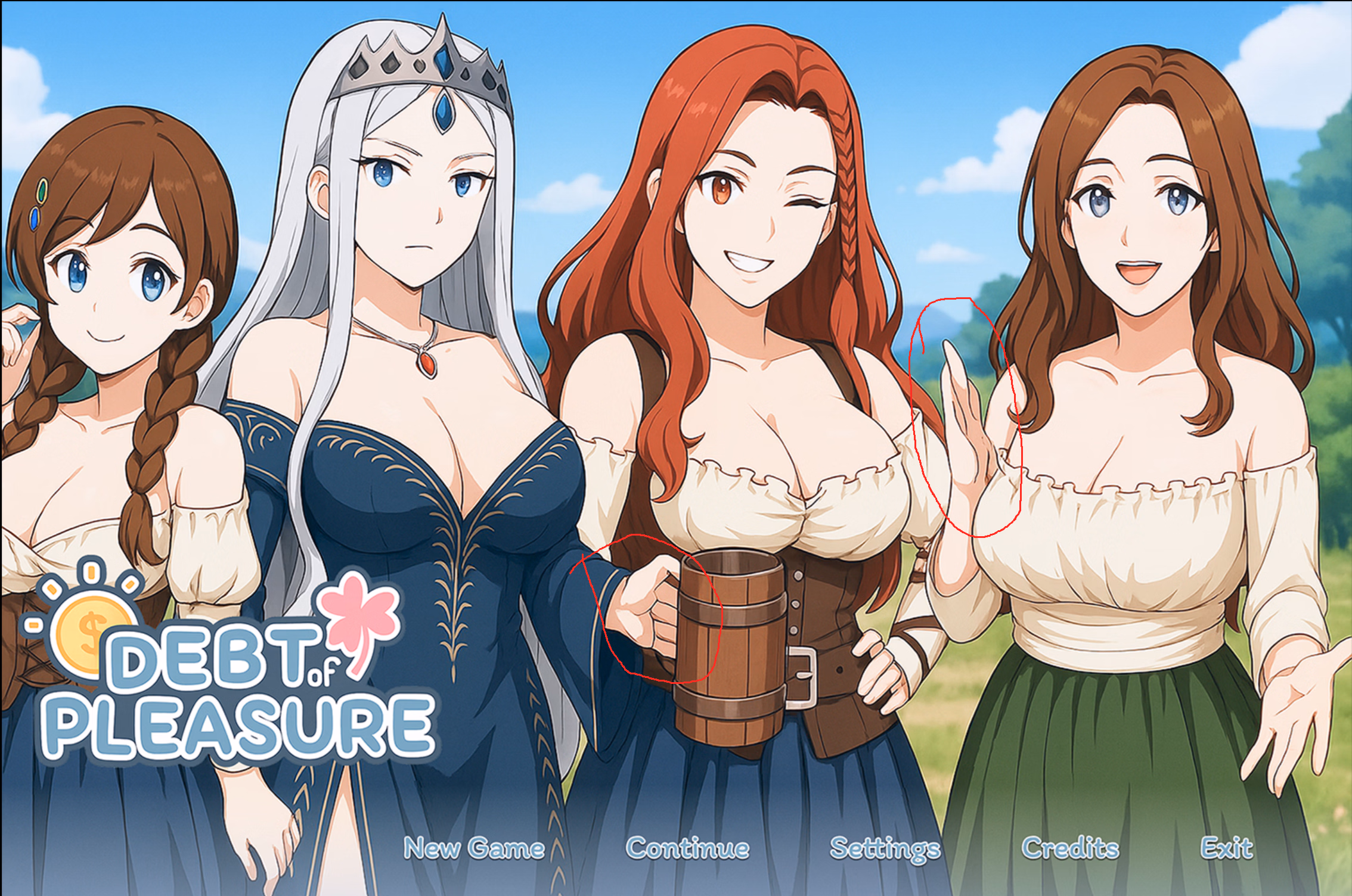 Ren'Py Debt Of Pleasure [v0.1] [Sali-sensei]