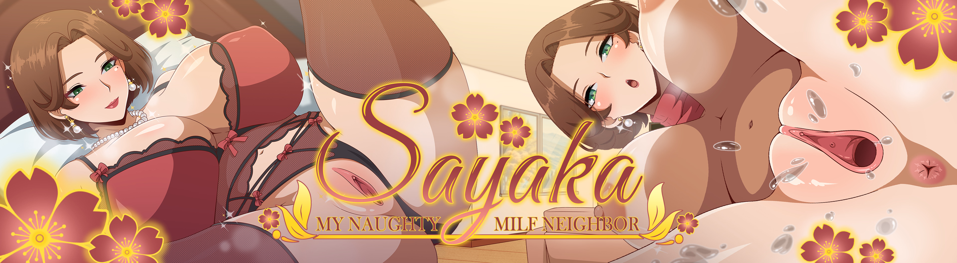 VN Ren'Py Sayaka My Naughty Milf Neighbor [v0.86] [erebeta] download