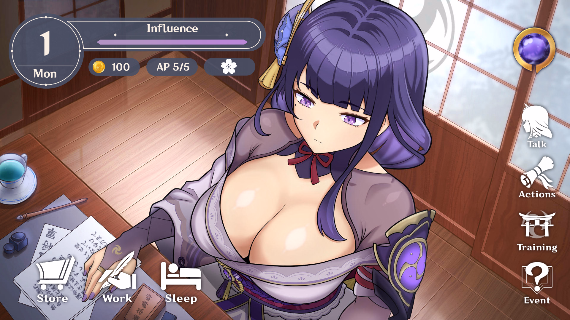 Ren'Py Shogun Trainer [Ch.1] [DraxlerHsk]