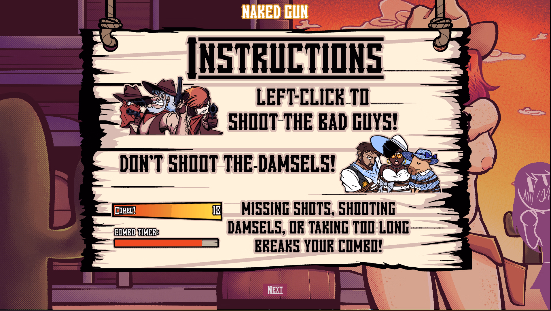 Others Completed Naked Gun Minigame [v2.0] [My Naked Life]