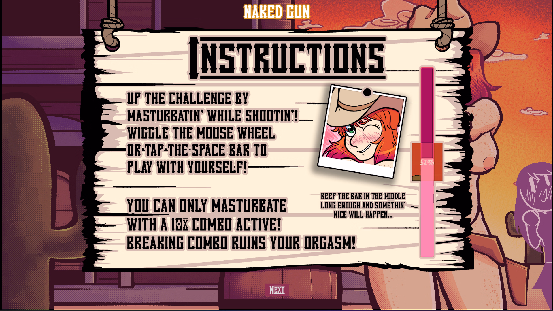 Others Completed Naked Gun Minigame [v2.0] [My Naked Life]