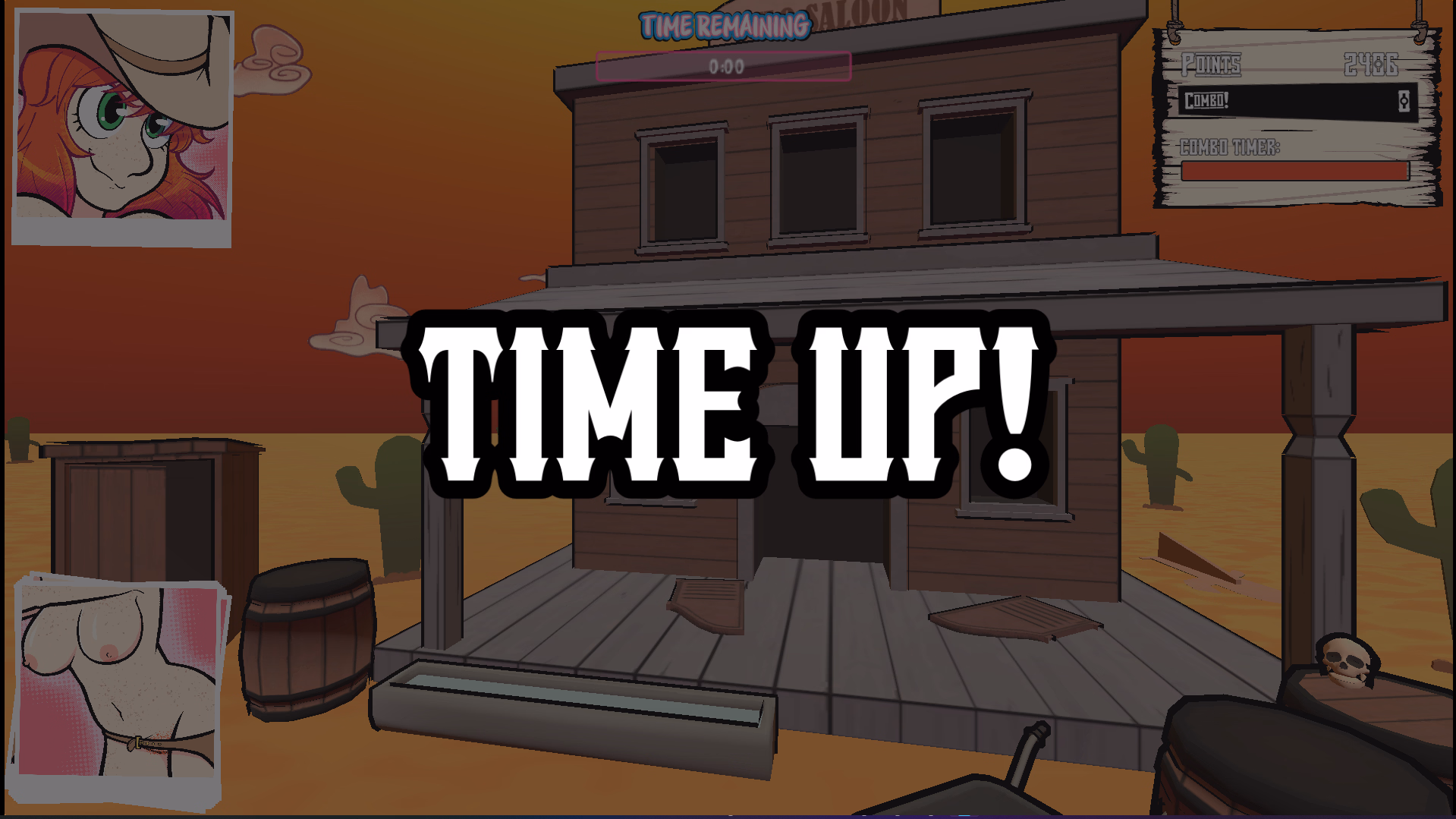 Others Completed Naked Gun Minigame [v2.0] [My Naked Life]