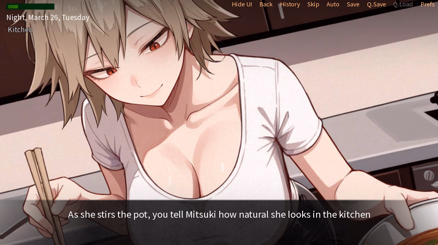 Ren'Py Completed A Night With Mitsuki Bakugou EXTRA [Final] [DoujinSoft]