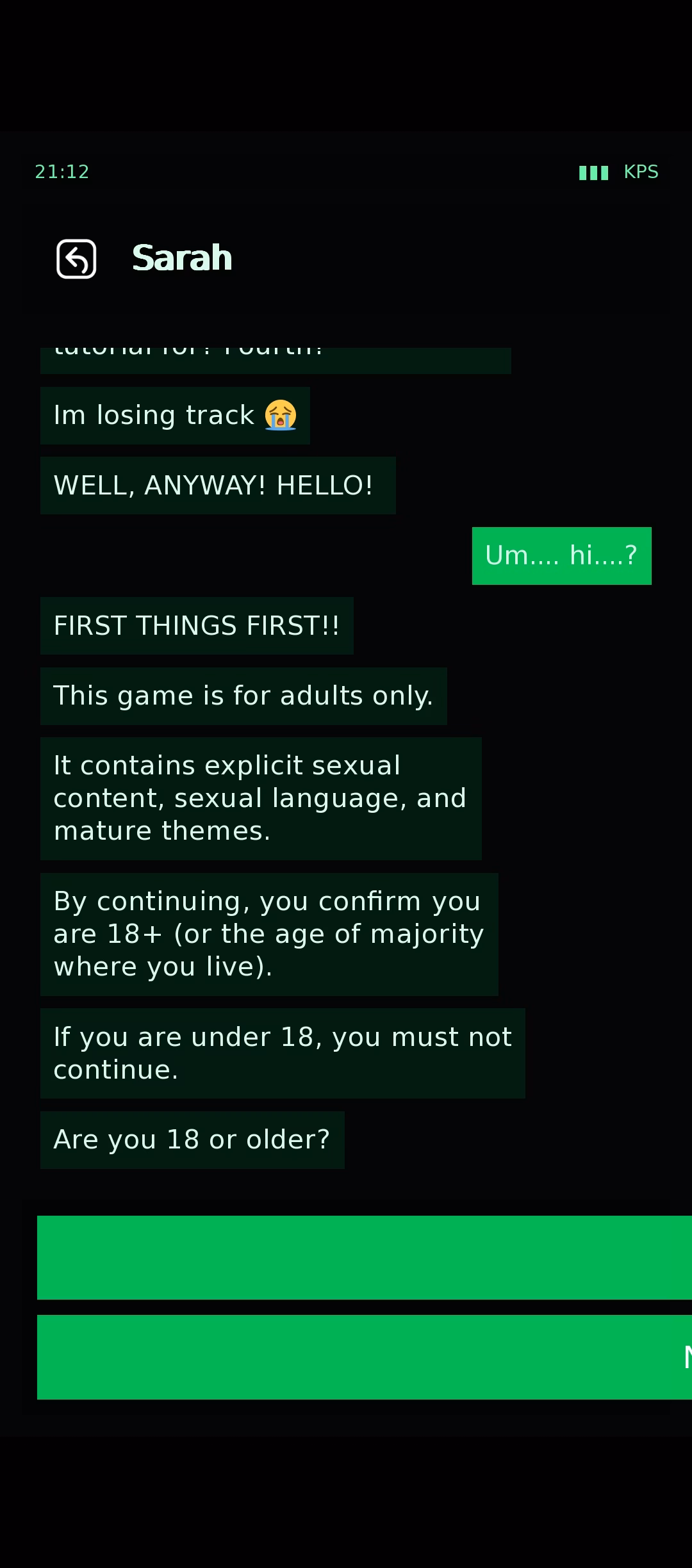 VN Godot Sexting Sim Stories [v0.6.5] [Kesash]