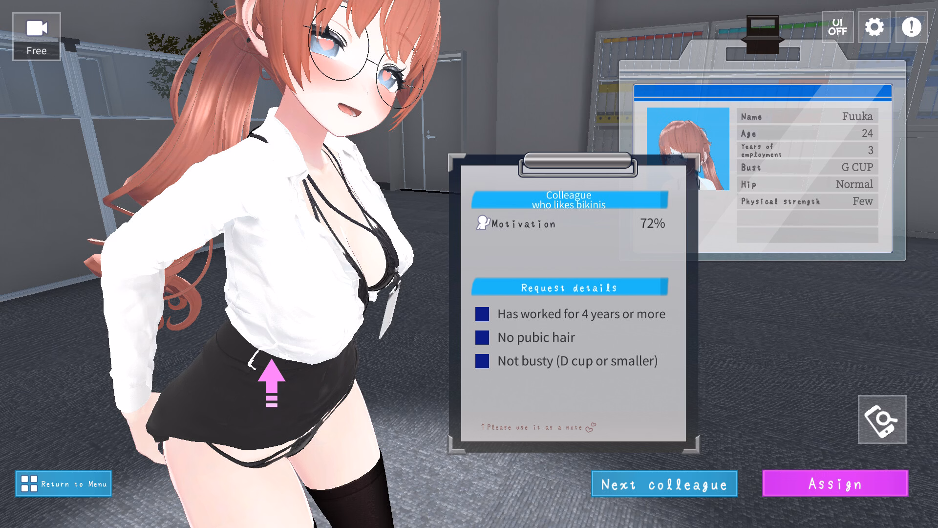 Unity Completed Let's Start Managing the Sexual Relief Department! [Steam] [MukudoriGames]
