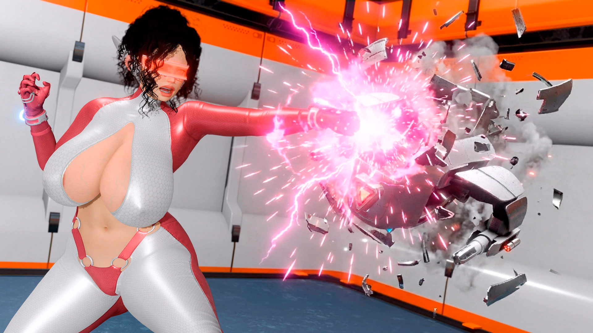 VN Ren'Py Abandoned Cracks in the Aegis: A Superheroine NTR Story [v0.1] [Aleksandr 14]