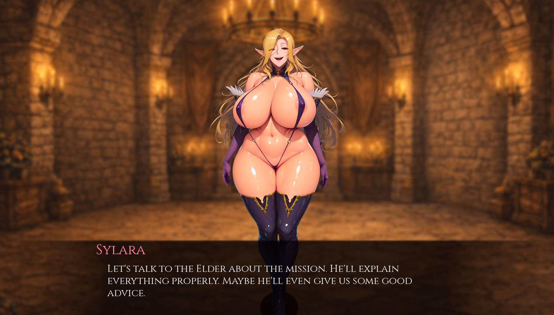 VN Ren'Py Whispers of The Cursed Ring [v1.0] [NØHope]