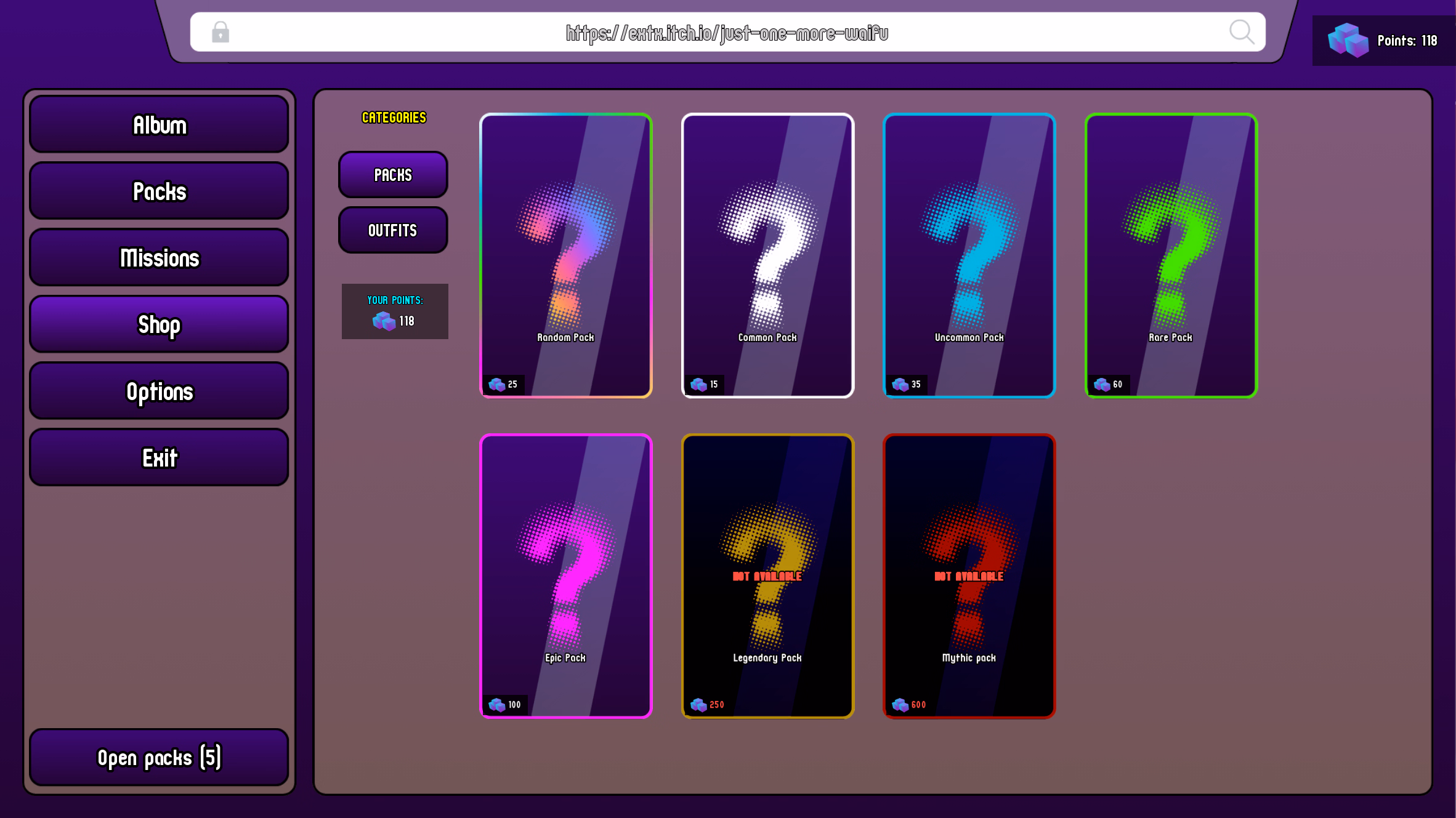 Ren'Py Just One More Waifu! [v0.0.1] [ExTx]