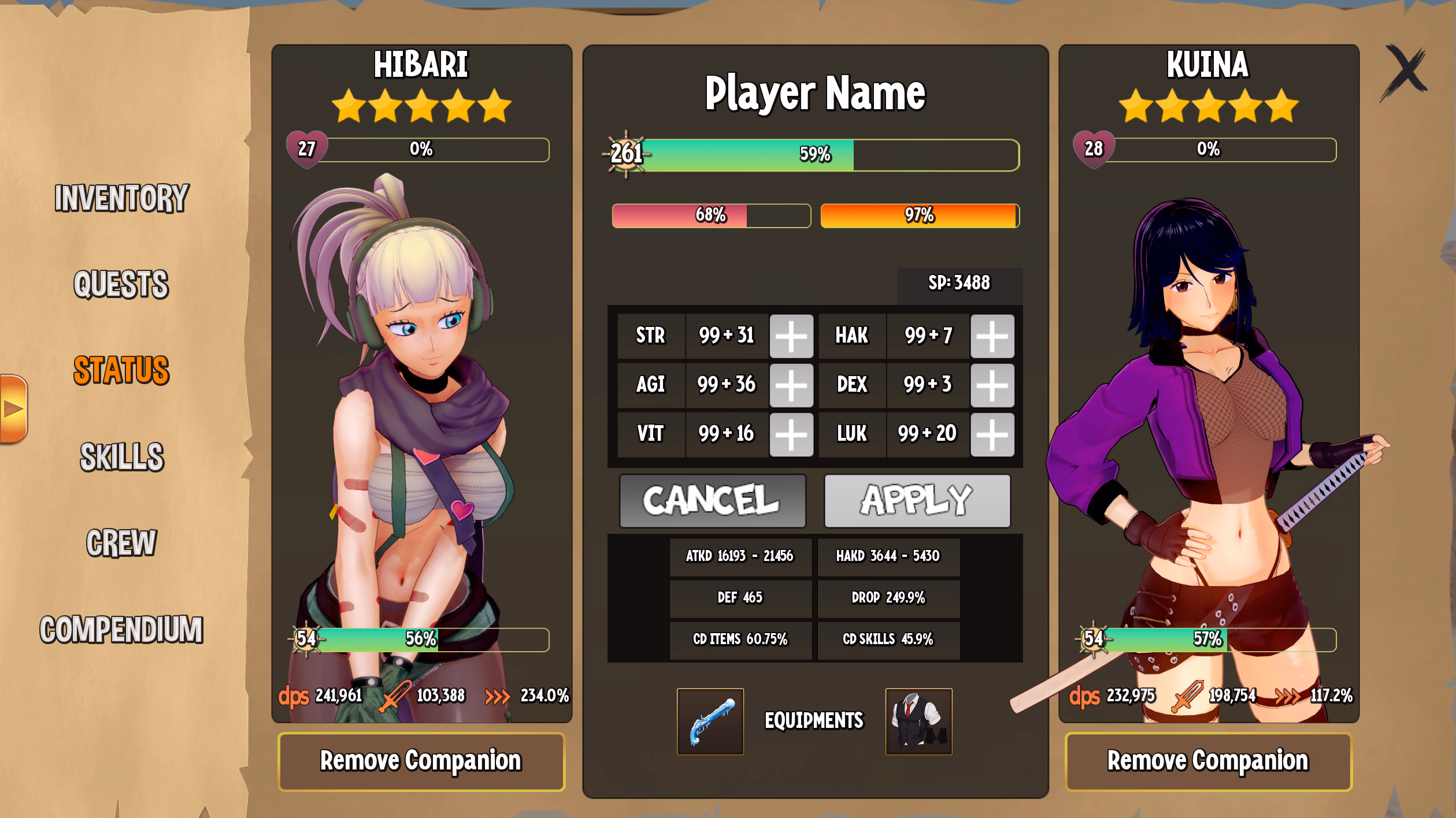 Ren'Py Booty Hunter [Alpha v0.14.0] [TheAlleyGuy]