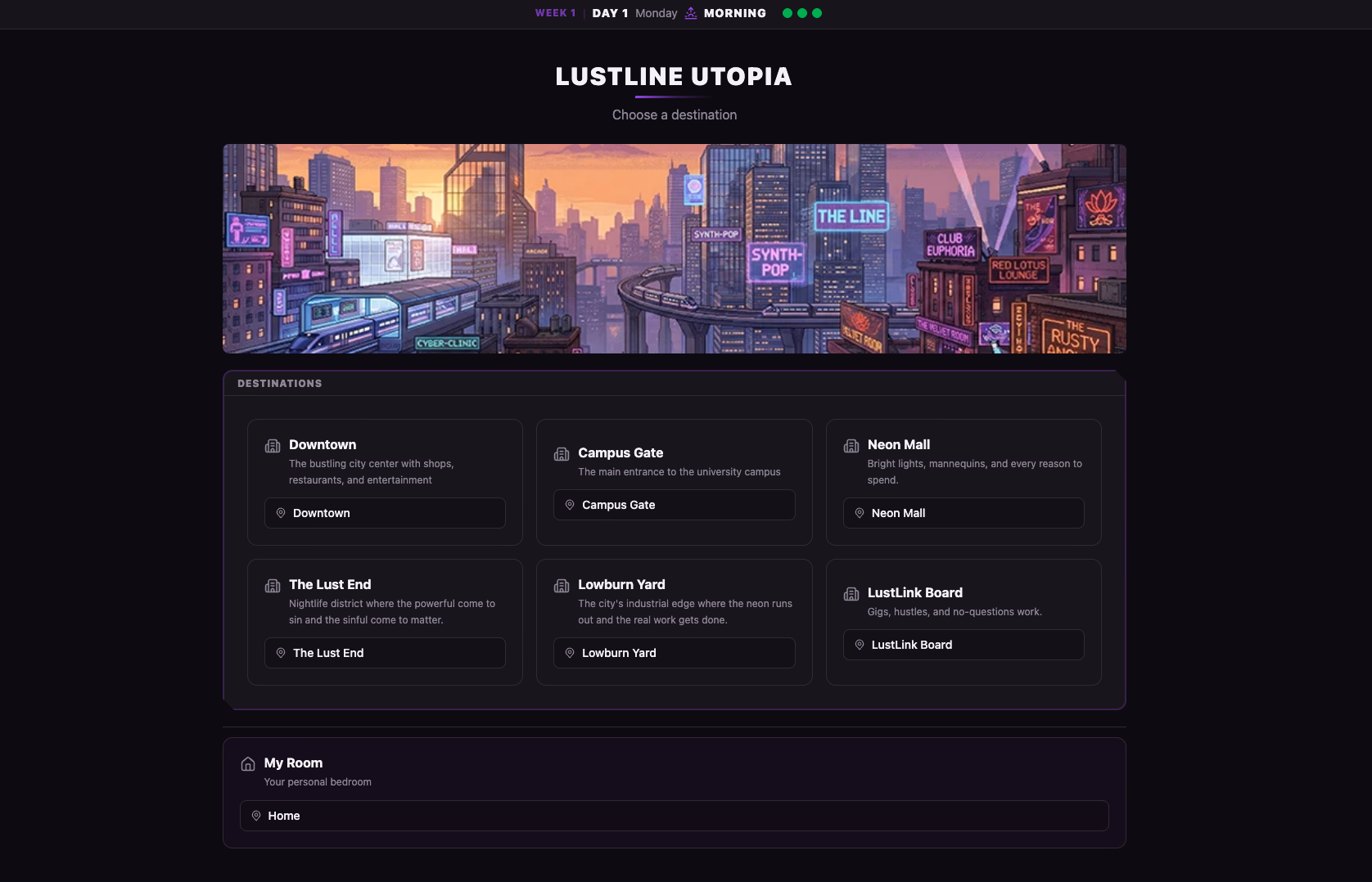 HTML Lustline Utopia [v0.2.1] [pixelrotdev]