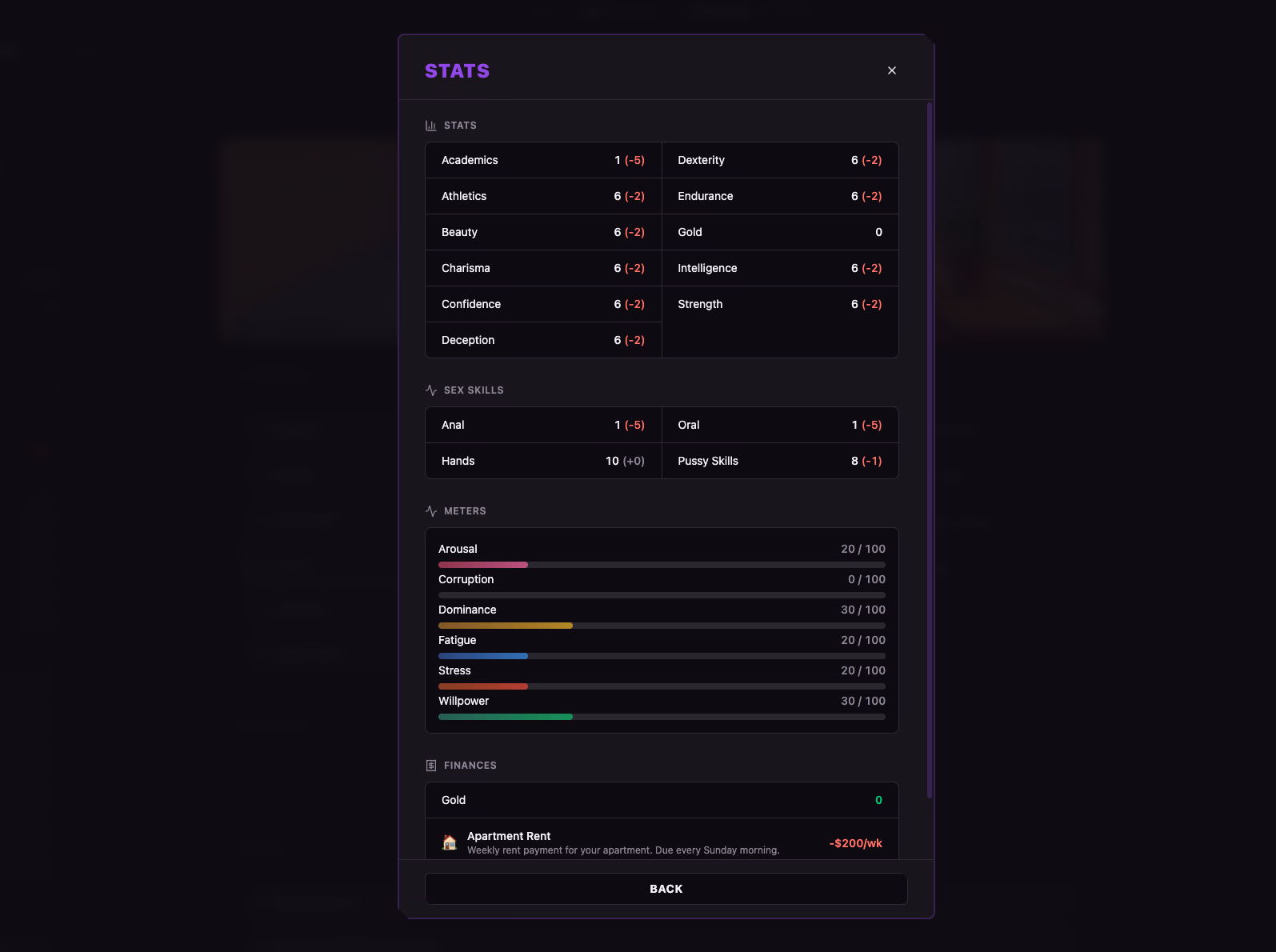 HTML Lustline Utopia [v0.2.1] [pixelrotdev]