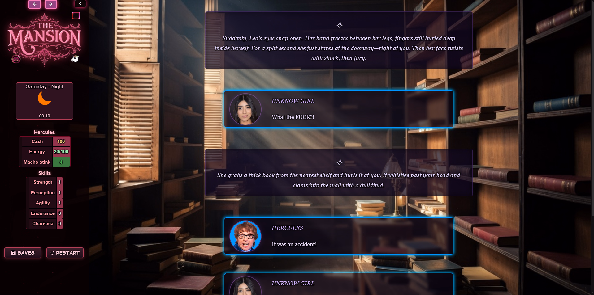 HTML Completed The Mansion [v1.18] [Rustlerman]