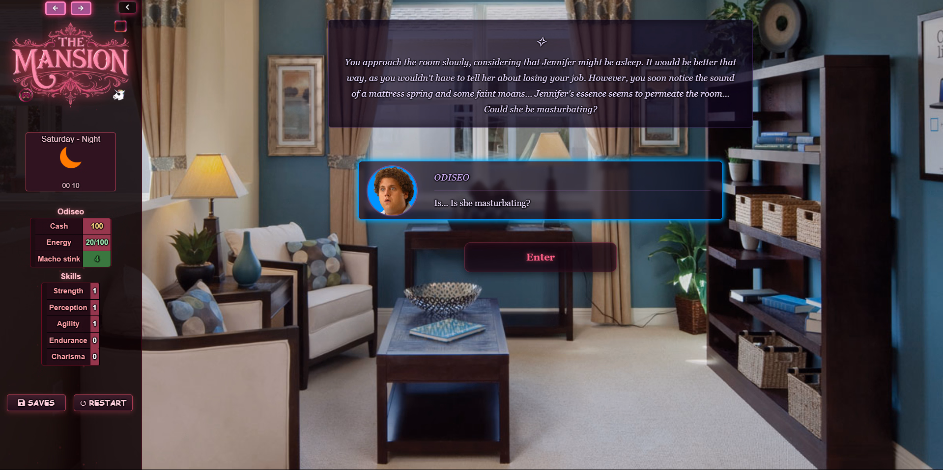 HTML Completed The Mansion [v1.18] [Rustlerman]