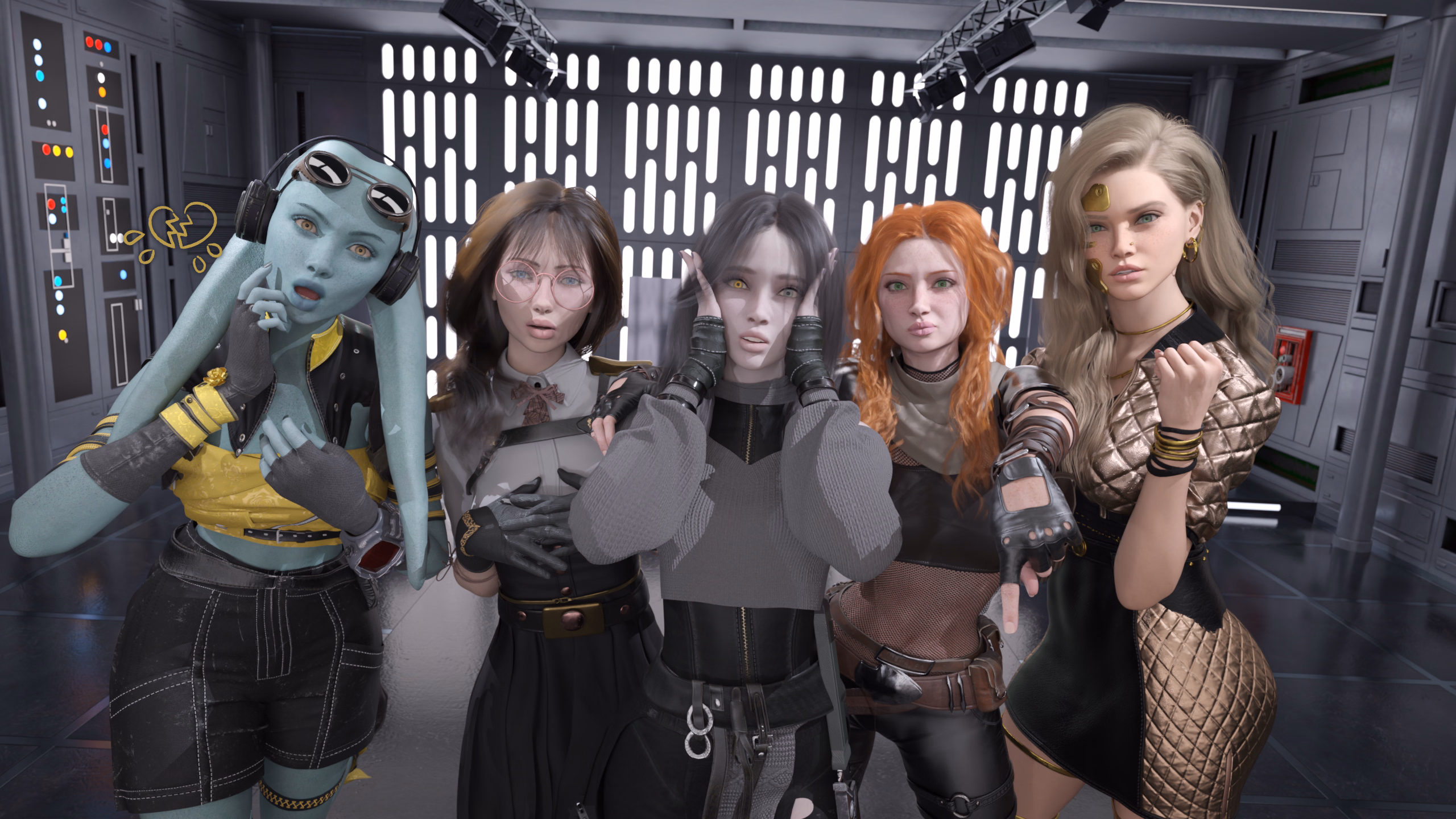 VN Unity Star Wars: XtormTroopers [Ch. 1 - Issue 2] [Michelangelo da Mouso]