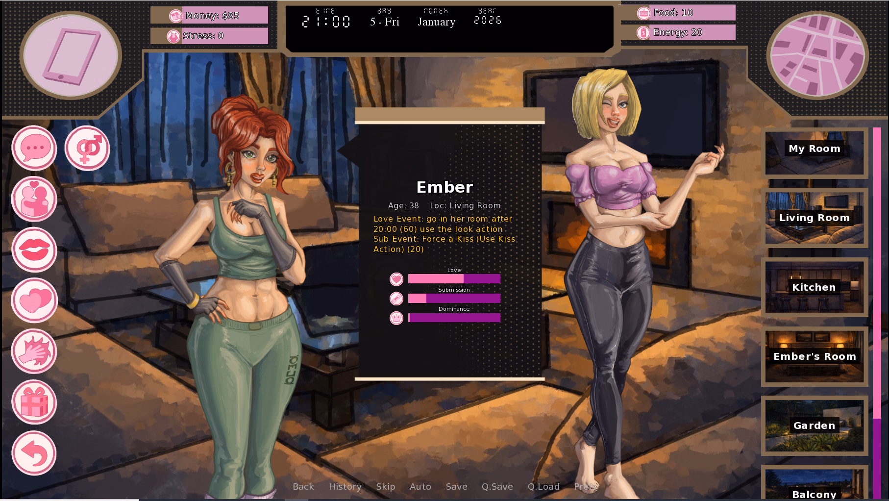 Ren'Py Lust and Desire [v0.1] [GMStudio22]
