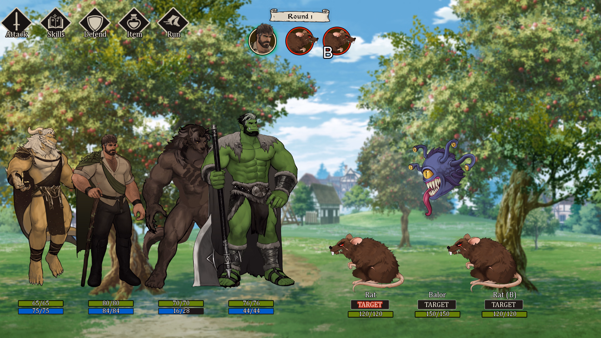 Ren'Py Druid of Hungwood [demo] [Y Press Games]