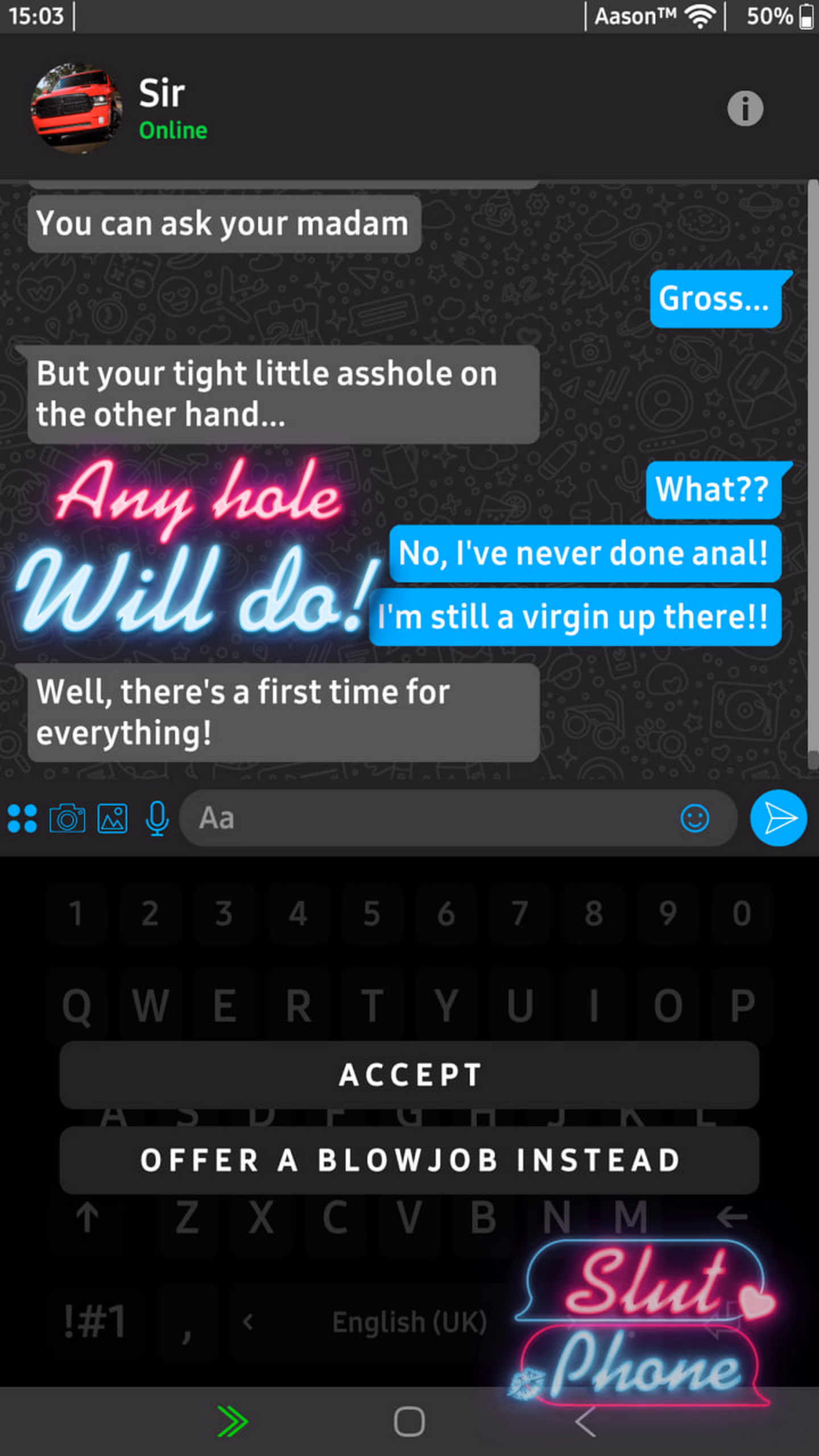 Unity Slut Phone [v0.95] [Aason]