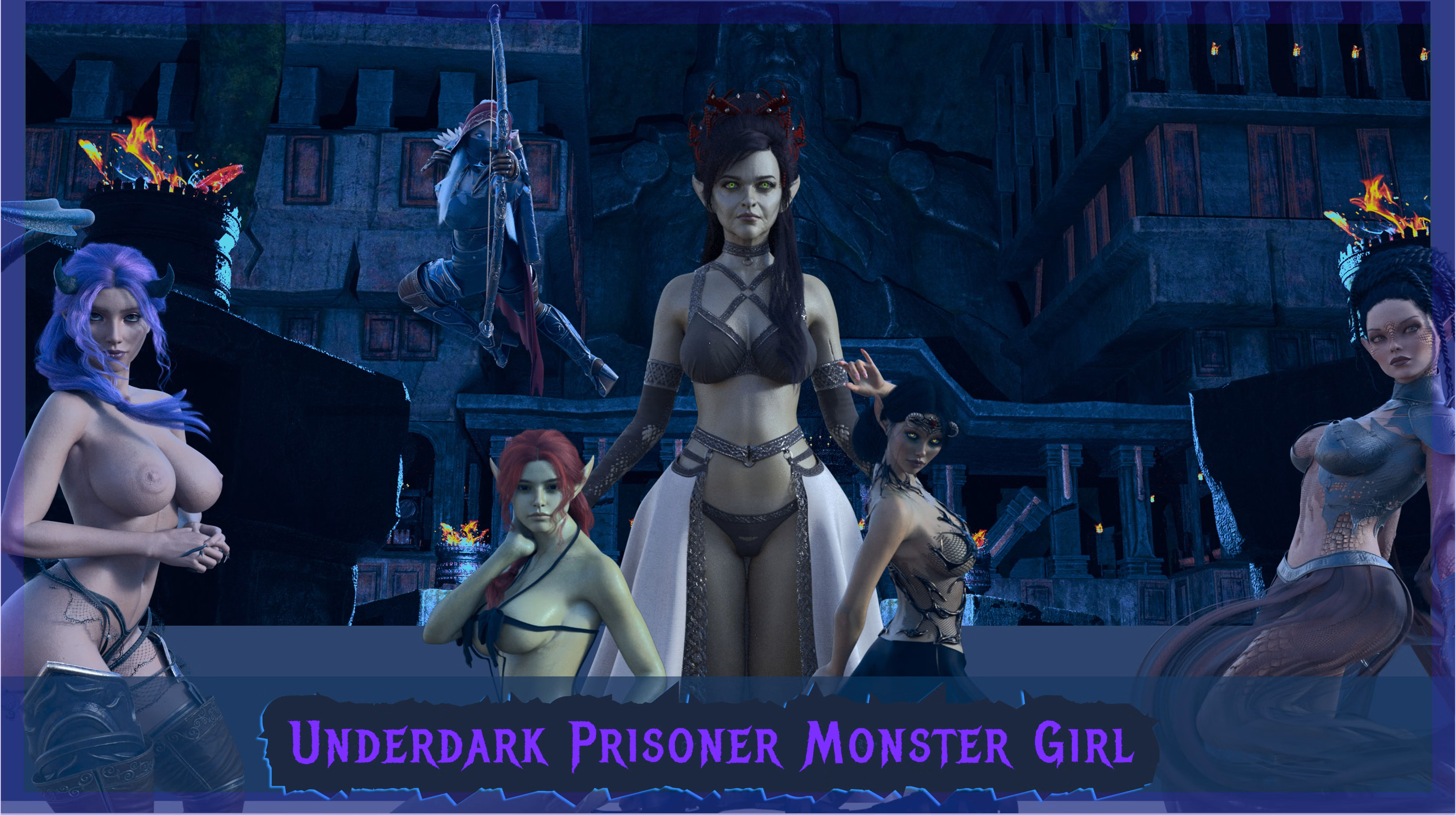 VN Ren'Py Underdark: Prisoner Monster Girl Isekai [v0.01] [The Sin Workshop] download