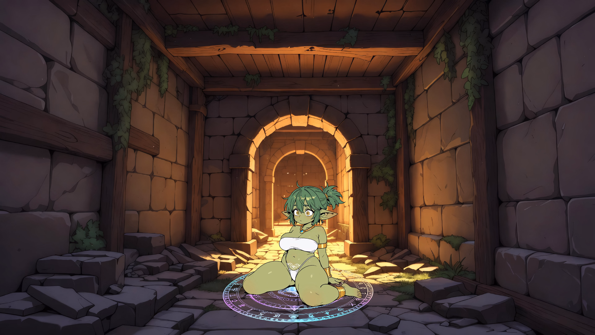 Others I'm a fat bastard who reincarnated as a THICC goblin girl [v0.1 Demo] [Jojoyzu]