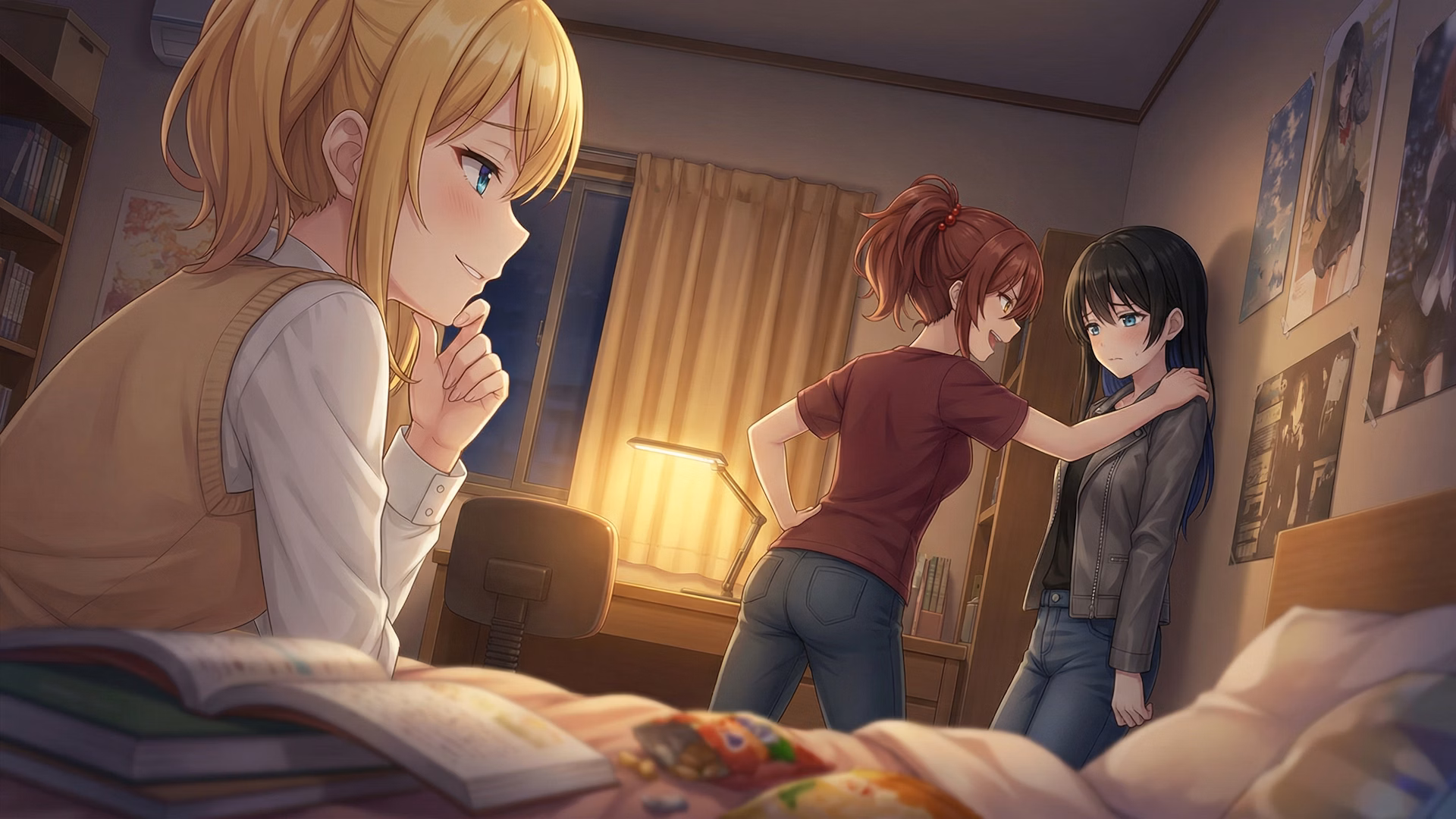 VN Ren'Py The Brightest Neon - Semitone Resonance [v0.7.3] [DomDot]