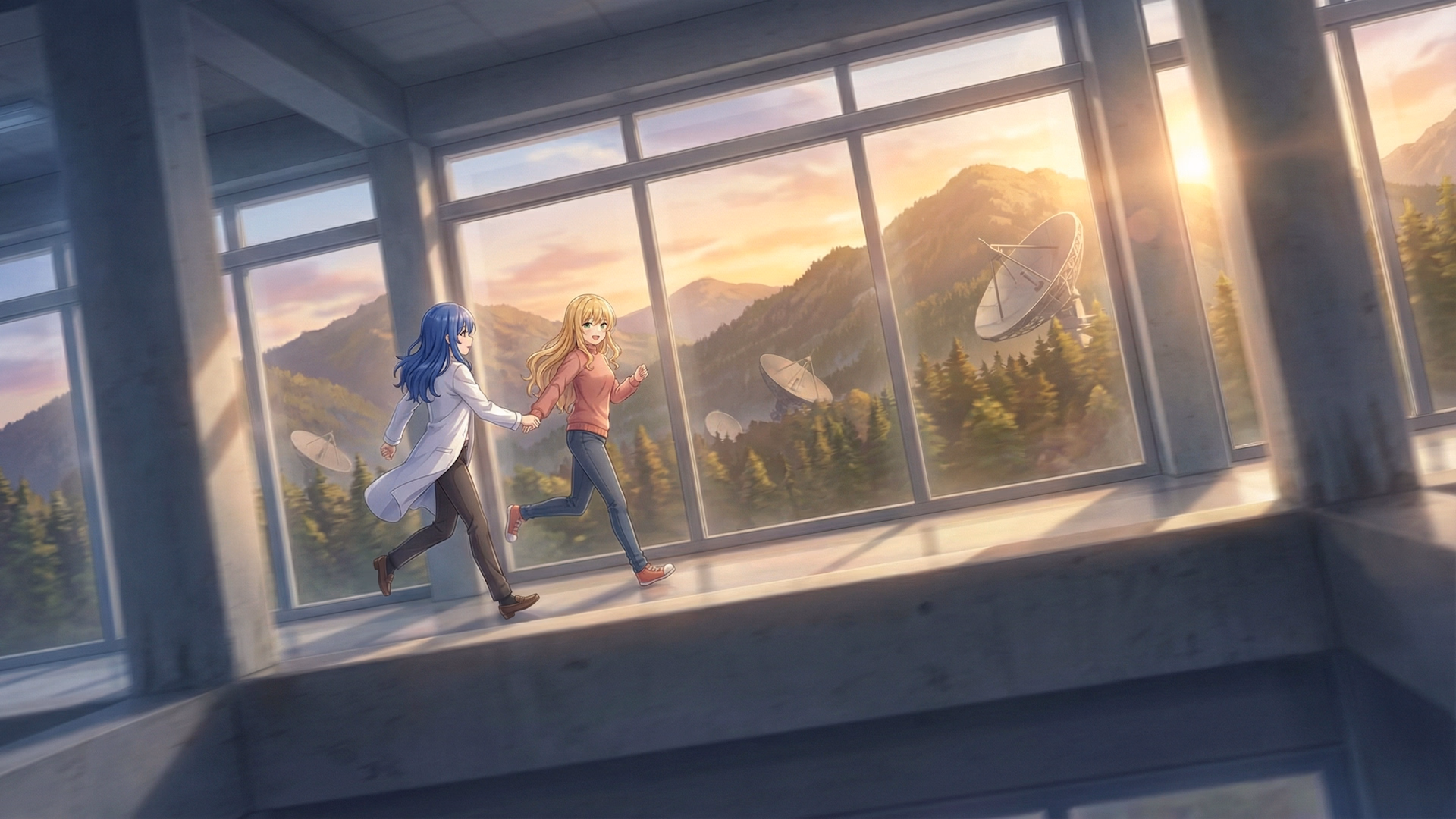 VN Ren'Py The Brightest Neon - Semitone Resonance [v0.7.3] [DomDot]