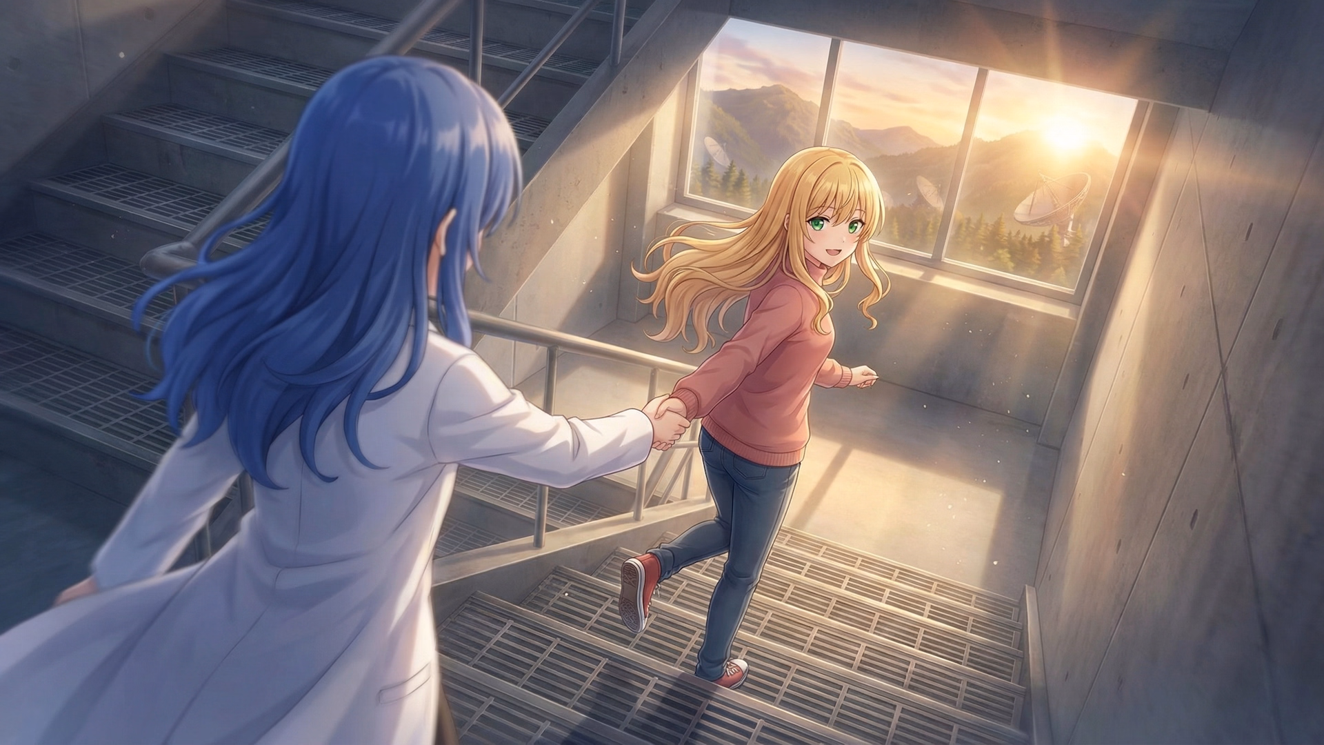 VN Ren'Py The Brightest Neon - Semitone Resonance [v0.7.3] [DomDot]