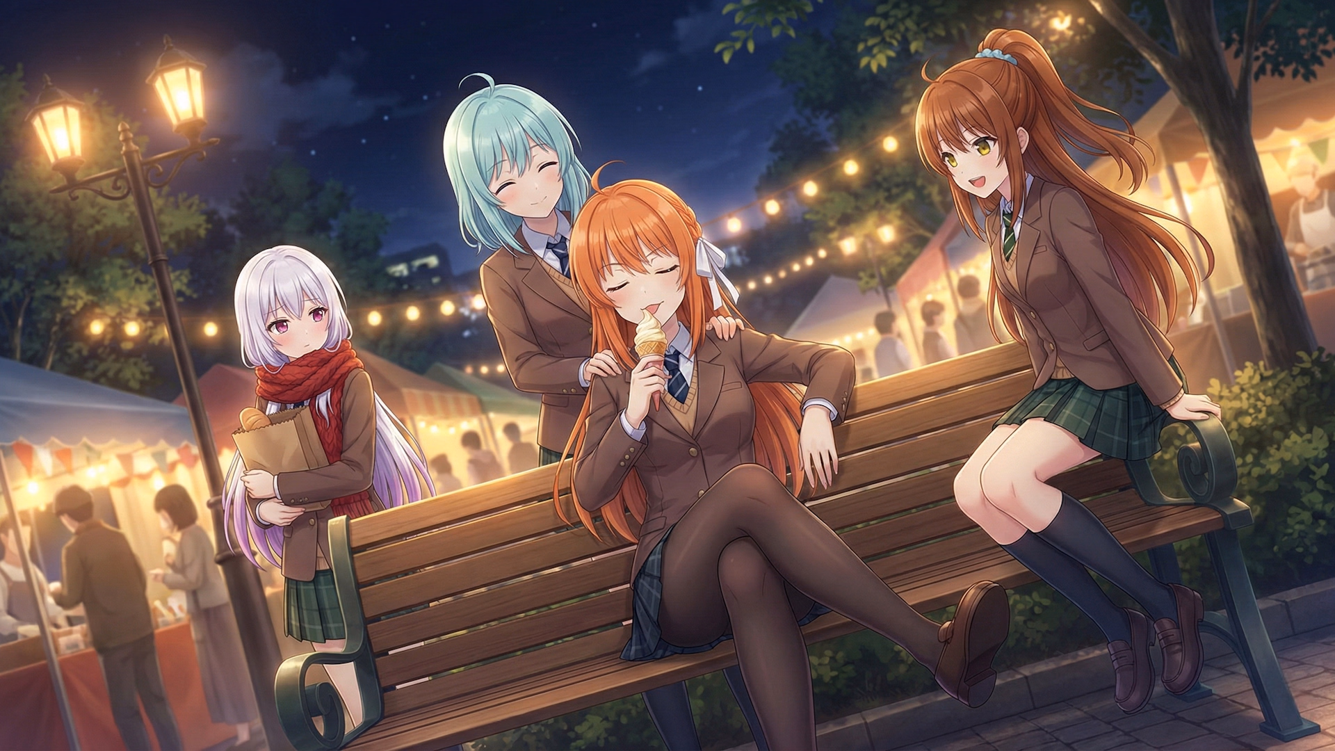 VN Ren'Py The Brightest Neon - Semitone Resonance [v0.7.3] [DomDot]