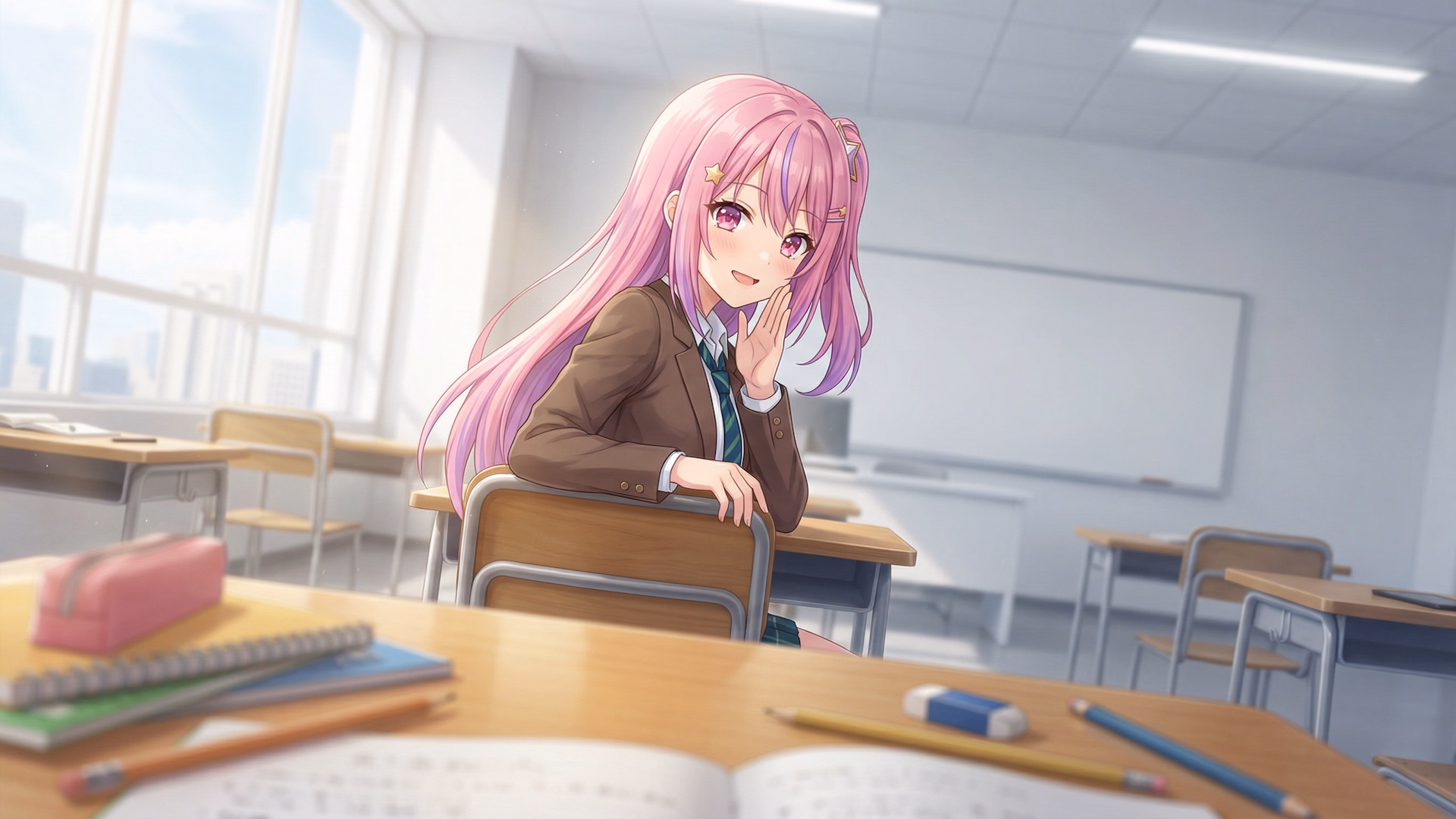 VN Ren'Py The Brightest Neon - Semitone Resonance [v0.7.3] [DomDot]