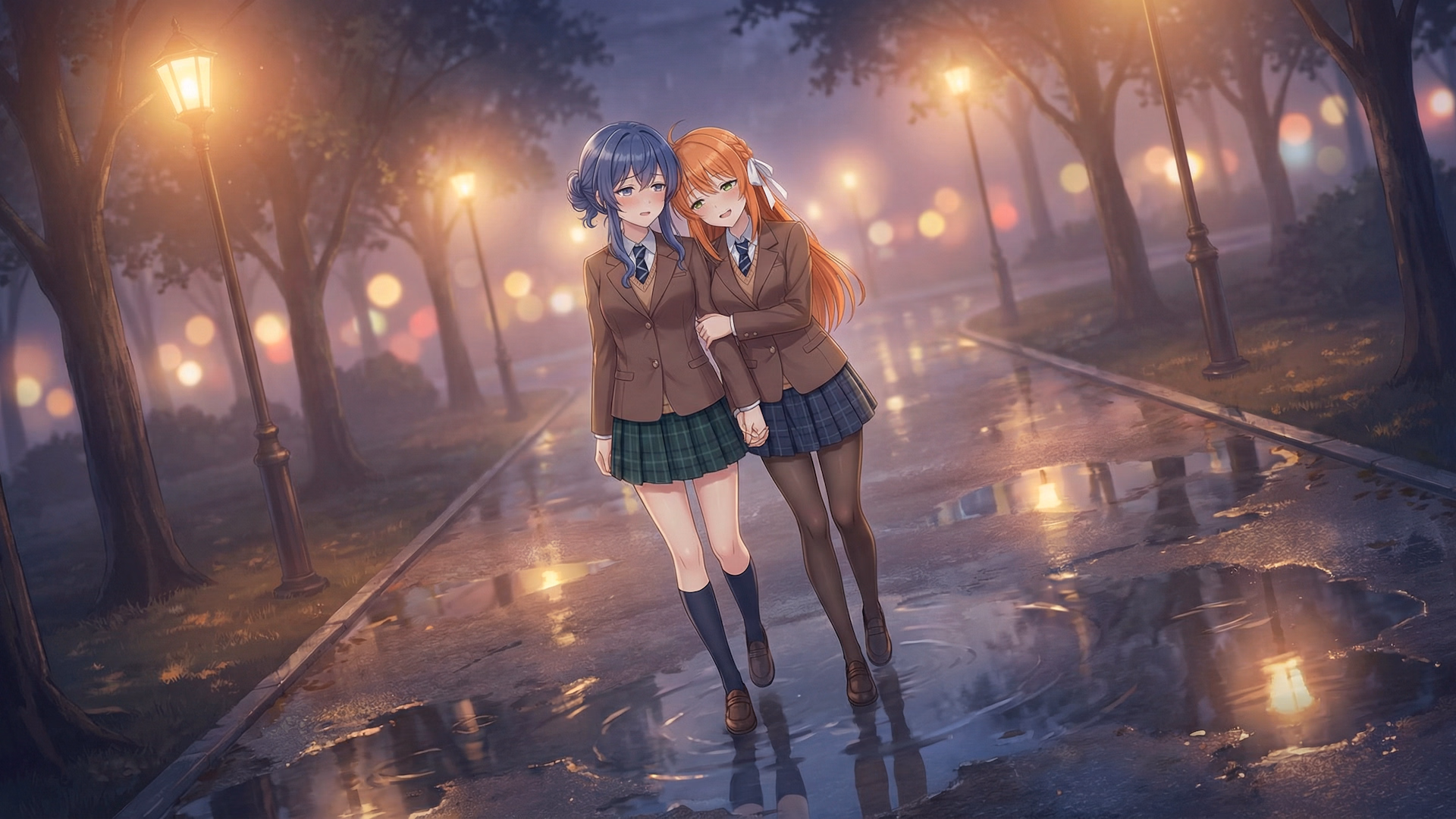 VN Ren'Py The Brightest Neon - Semitone Resonance [v0.7.3] [DomDot]