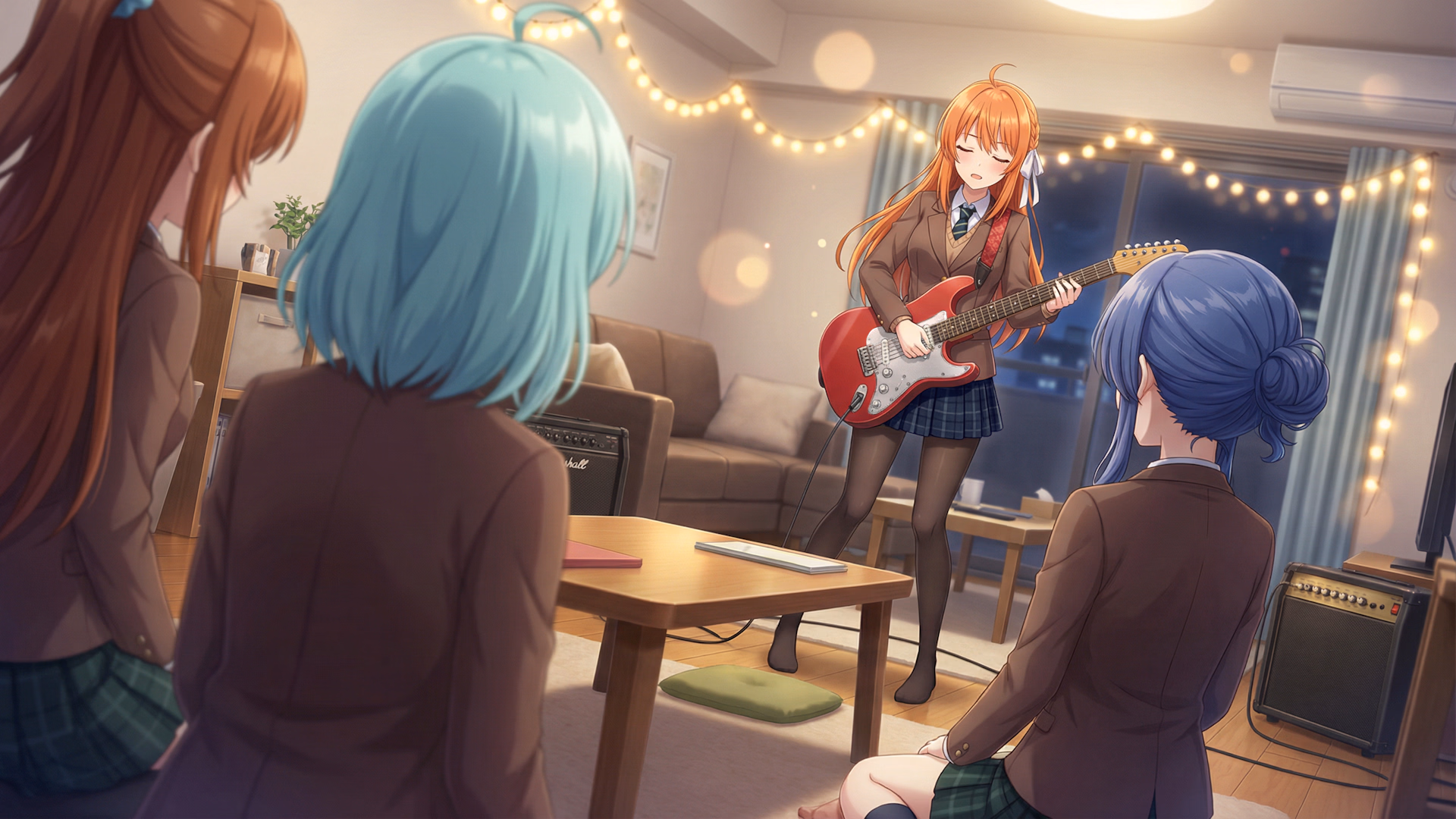 VN Ren'Py The Brightest Neon - Semitone Resonance [v0.7.3] [DomDot]