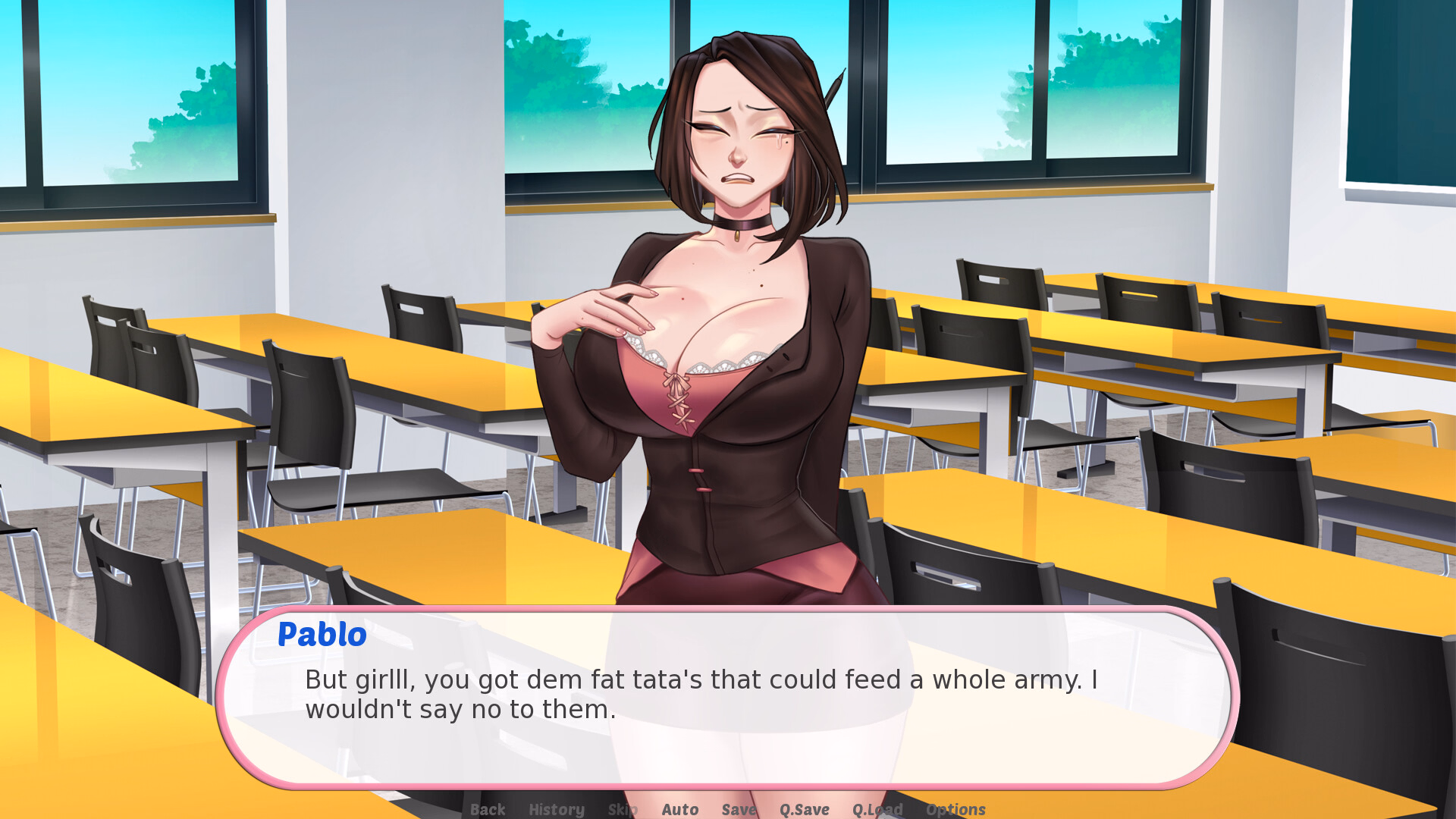 VN Ren'Py Big Tiddy Moms to the Rescue [Demo] [Paul Rodenburg]