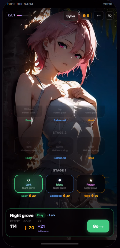 Godot Dice Dik Saga [v0.5.1] [Dik Tate]
