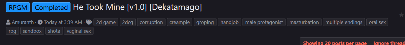 RPGM Completed He Took Mine [v1.0] [Dekatamago]