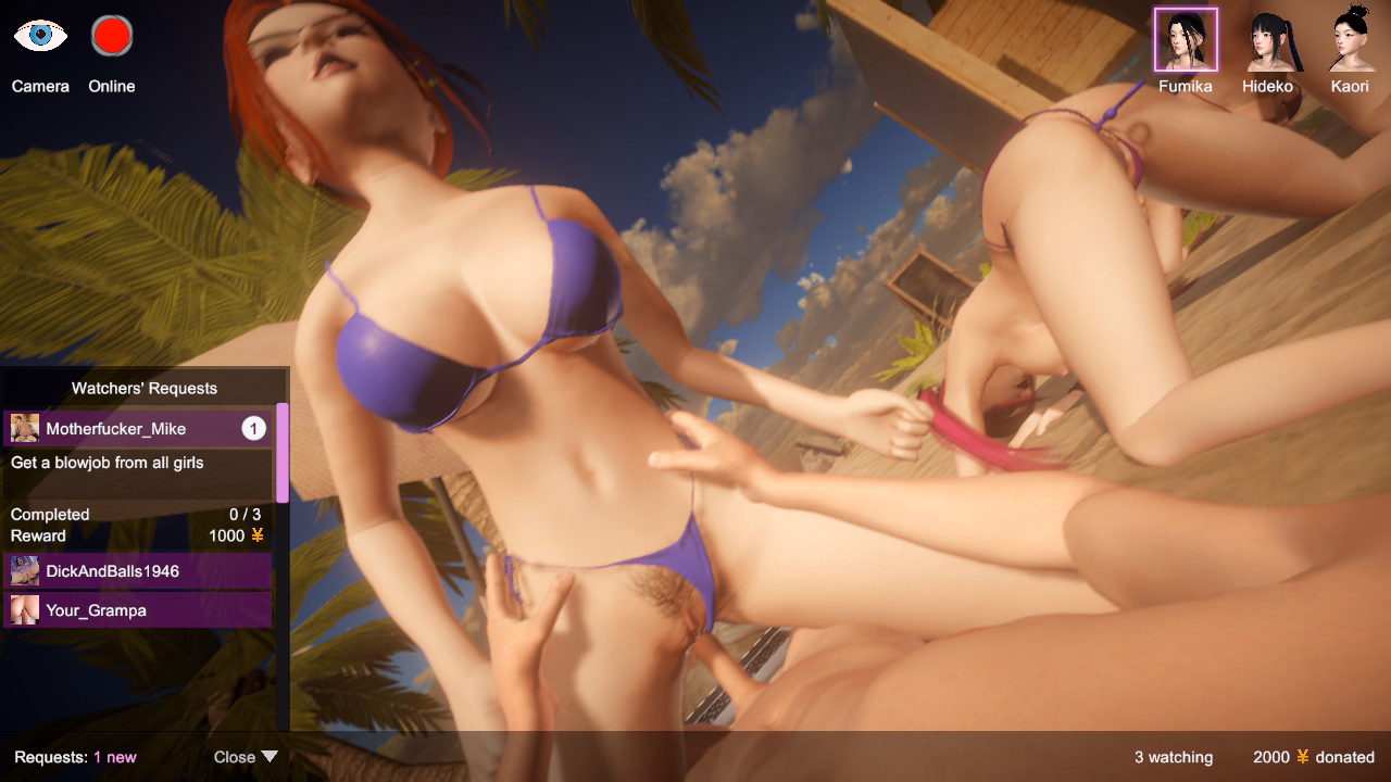 Unity Webcam Gangbang [v.0.83 Demo] [Walter's Games]