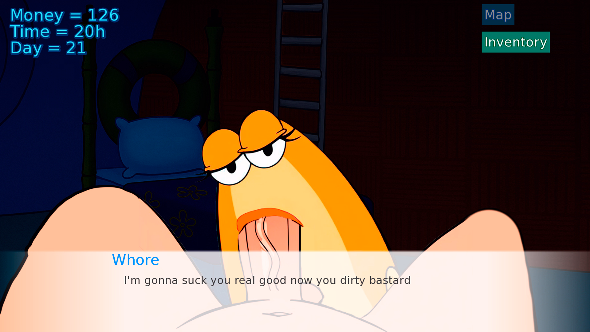 Ren'Py Spornbob: Deep in Bikini Bottom [v0.0.13 Public] [FRANKTOPIA GAMESTUDIO]