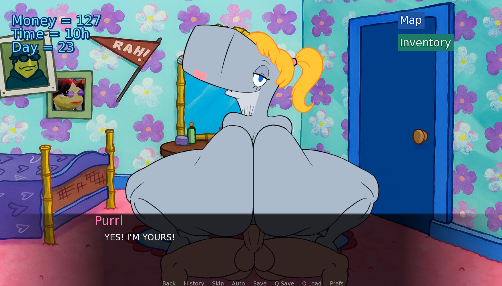 Ren'Py Spornbob: Deep in Bikini Bottom [v0.0.13 Public] [FRANKTOPIA GAMESTUDIO]