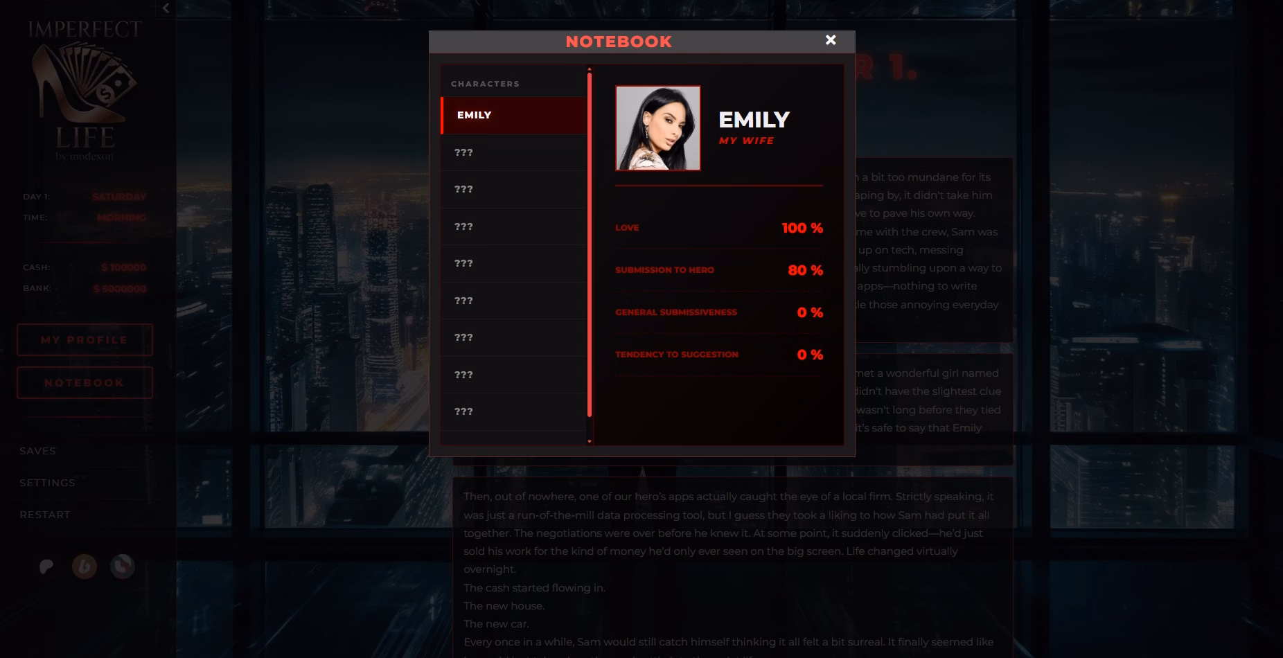 HTML Imperfect Life [v0.12 Fix] [modexon]