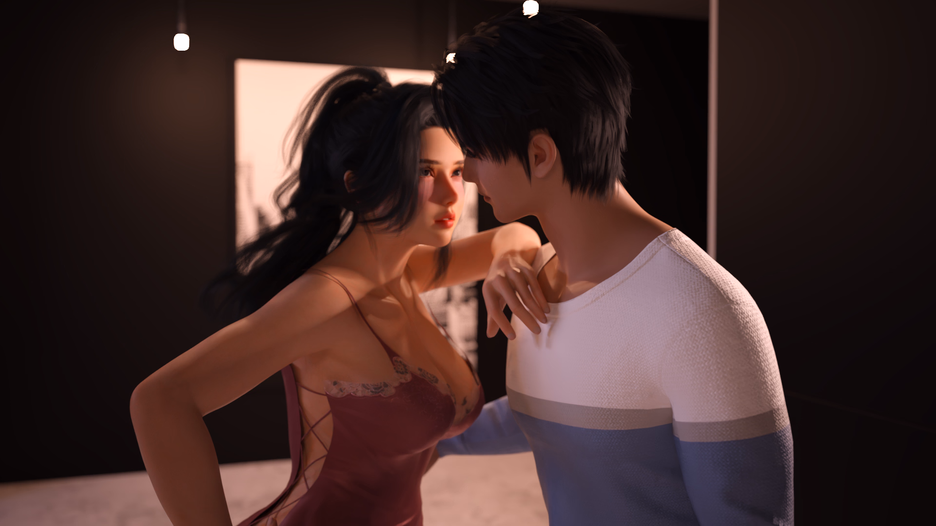 VN Ren'Py The Moonlit Awakening [v0.1] [DarkStream Studio]