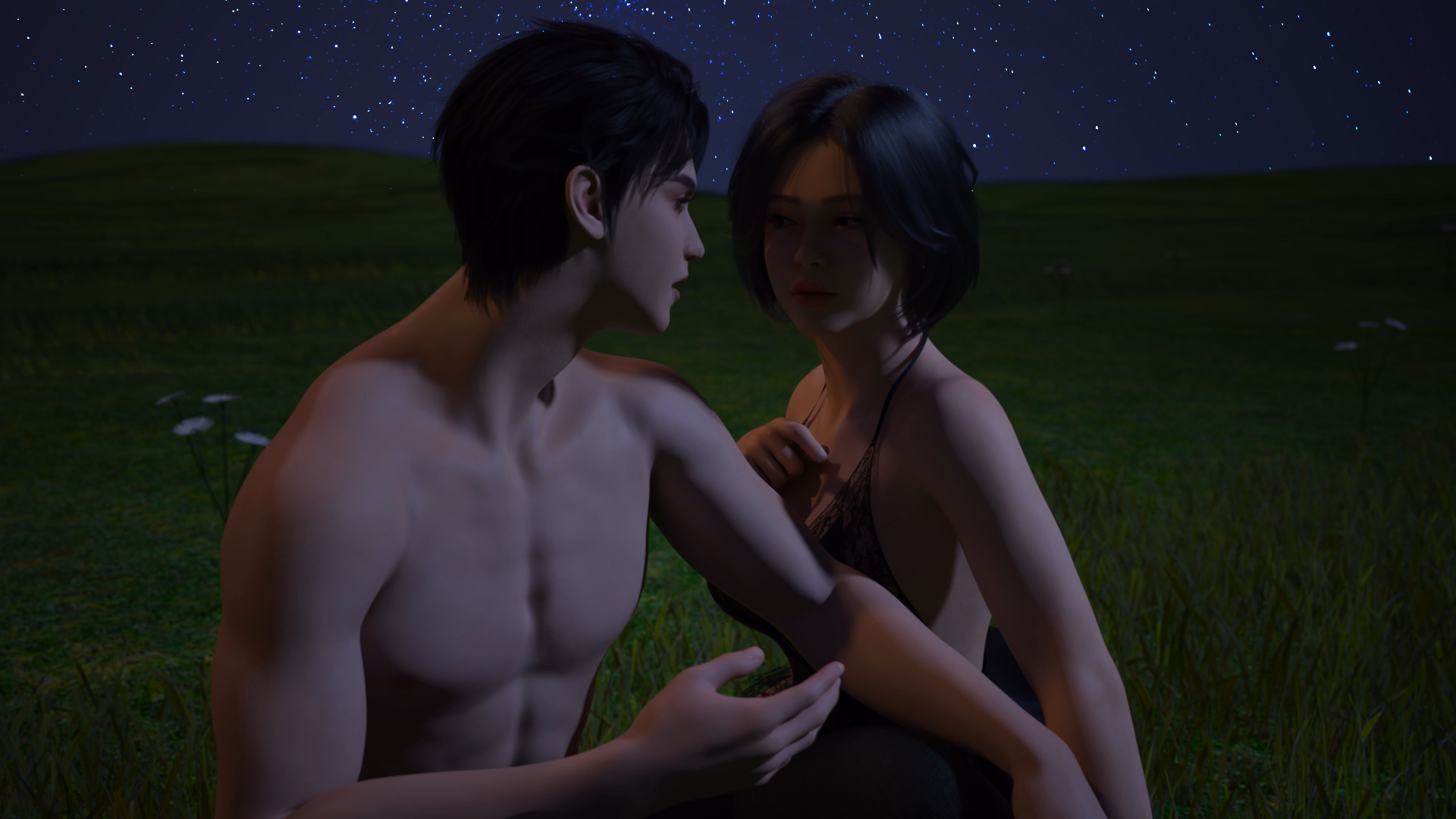 VN Ren'Py The Moonlit Awakening [v0.1] [DarkStream Studio]